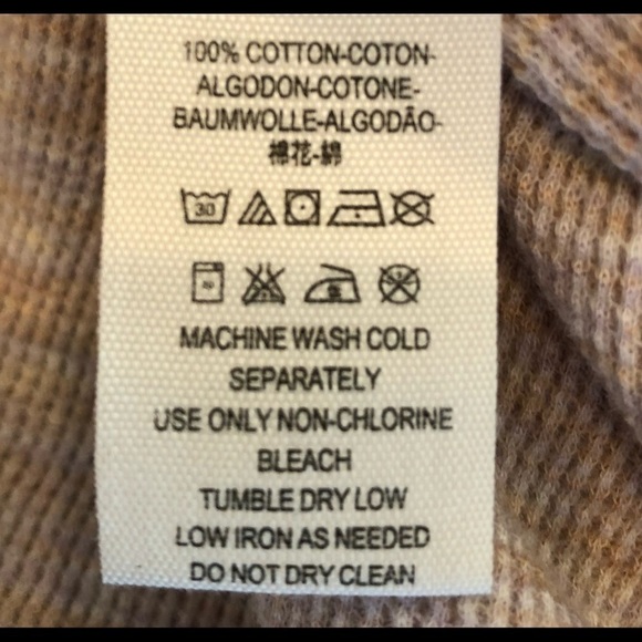 ๐ 6/$60, Free People, Long Sleeve Swing Top, Space Dye Blush Pink, Size XSmall - Picture 3 of 4